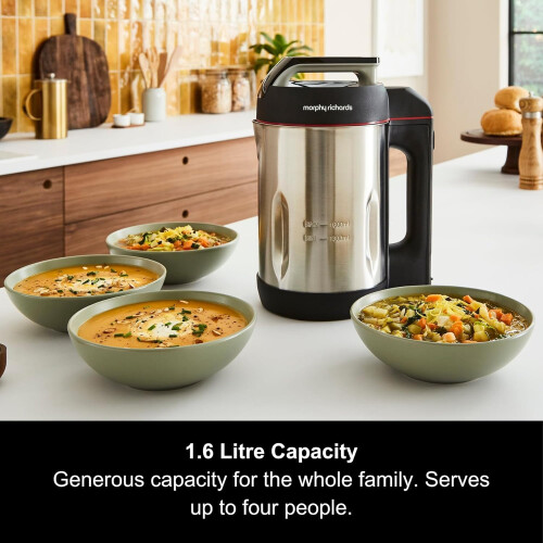 Morphy Richards Morphy Richards 16L Sauté  Soup Maker 4 Settings Pause Function LED Control 2