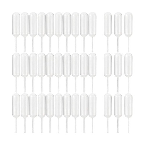 300 Pipette di Plastica da 4 Ml, Adatte per Cioccolato, Cupcake, Fragole