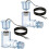 2Pack SS2 Float  L Shape, AC Float  with 3/4 Inch Adaptor and Wire, Water Level Accessory 1