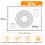 GWHOLE Large Non Stick Silicone Baking Mat with 2
