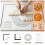 GWHOLE Large Non Stick Silicone Baking Mat with 3