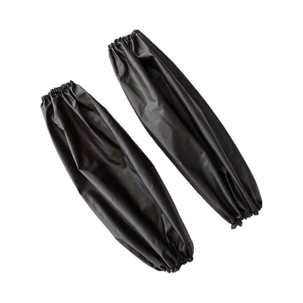 Waterproof Arm Sleeves Covers, Pvc Arm Protector, Oilproof Oversleeves Protection, Forearm Protector For Cleaning Fish Black 6031061457759