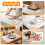 GWHOLE Large Non Stick Silicone Baking Mat with 7
