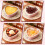 Heart Shaped Cake Tin Mini Loaf Cases Pink 6