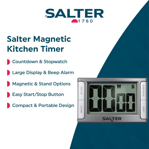 Salter Salter 396 SVXR Magnetic Kitchen Timer - Digital 1
