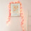 Lighted Christmas Garland LED Copper Wire Boho Pink 4