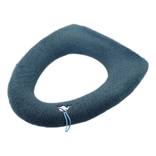 Fleece toalettsitsöverdrag med handtag 30x30 cm 1
