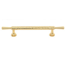 Brass Handmade Hammer Patterned Cabinet Drawer Knobs Matte Gold Bronze Furniture Wardrobe Long Handles Door Handle B