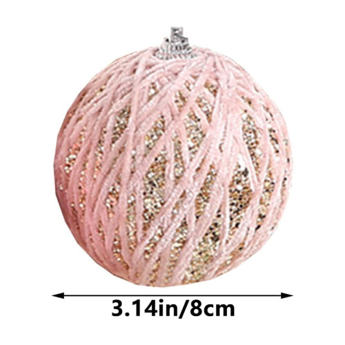 Shatterproof Christmas Balls Brown Plastic 3-Pack 1