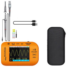Osciloscopio Digital OT4  Probador Gráfico Portátil 50MHz 200MSa/S Generador de Señales 2 en 1 Herramientas de Reparación Electrónica