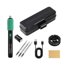 C211 Elektrischer Lötkolben  5V USB 15W Tragbares Kabelloses -Lötwerkzeug mit 3 Spitzen