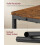 VASAGLE VASAGLE Slim Side Table with Charging Station, 6