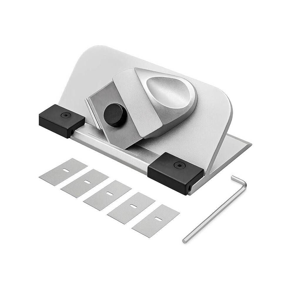 Bevel Mat Cutter Retractable Blade, Portable 45 Push-Style Handheld Mat Board Cutter, Adjustable Blade Depth 4713492622464