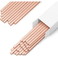 42 Sticks 15% Silver Brazing Rods - Flat Phos Welding Rods for HVAC, Air Conditioner, Refrigerator -Solder Brazing Alloy