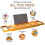 Extendable Wooden Bath Caddy Tray – Bamboo 3