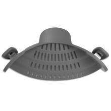 Kitchen Silicone Pasta Strainer Clip- for Pots and Pans Cooking Colander for Vegetables and Noodles Kitchen Gadgets