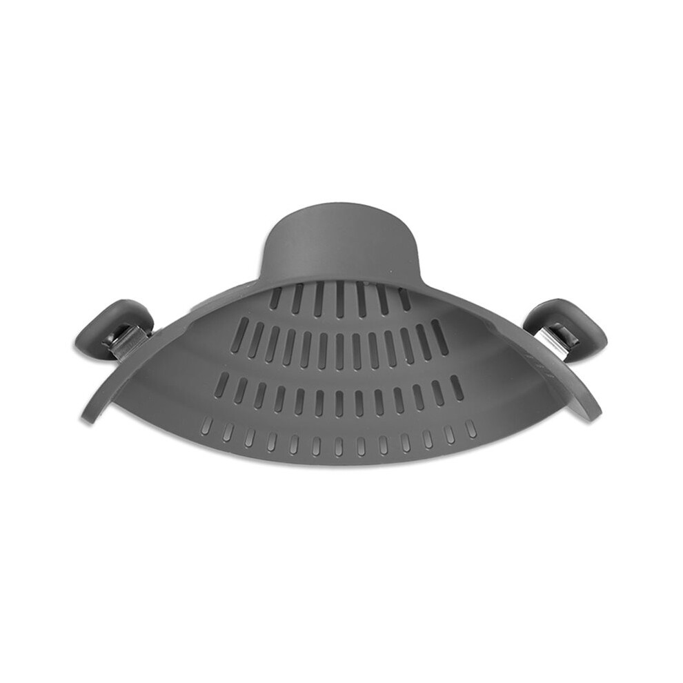 Brecantia Kitchen Silicone Pasta Strainer Clip- For Pots And Pans Cooking Colander For Vegetables And Noodles Kitchen Gadgets