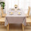 smiry Rectangular Table Cloth Wipe Clean 140x240 7