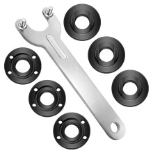 7PCS Angle Grinder Nut & Wrench Kit for 4.5inch/5inch/7inch Grinders,