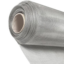 Tela de Janela de Aço Inoxidável 31,5 Pol. X 10 Pés, Ideal para Saídas de Ar, Portas de Tela e Projetos DIY