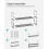 Songmics SONGMICS 2-Tier Shoe Rack, Shoe Storage 6