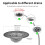 WOKDADA Shower Hair Drain Catcher, Easy Clean 2