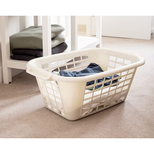Addis Addis Rectangular Basket Linen 40L 1