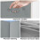Amazing Tour 4 PCS Cube Storage Boxes 33x38x33 5