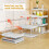 TidyTrove Storage Boxes with Lids - 23L*3 Plastic 3