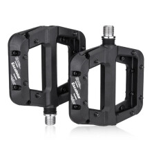 Bike Pedals Non-Slip Mountain Bike Pedals Platform Nylon Fiber Bicycle Flat Pedals 9/16 Inch Bicycle Accessories