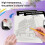 DagouColor Tracing Paper, 2 Pack, 100 Sheets, 3