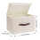 TYEERS Collapsible Storage Box with Lid, Fabric 2