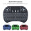 Mini Wireless Backlit Keyboard 2.4GHz Touchpad, 105g, 10m Range 6