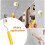 4/5 Inch  Paint Roller, Foam Roller Paint, Tiny Painting Tool for Touch  Trim  or Corner 6