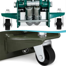 2 Pcs Floor Jack Casters for 4 Ton Floor Jack,Cast Iron Racing Jacks Caster Wheel with 16mm Stem,Floors Jacks Parts