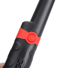 Black & Red Waterproof Metal Detector, 24cm, High Accuracy