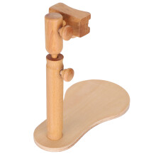 Wooden Cross Stitch Frame Holder Embroidery Hoop Stand DIY Craft Equipment