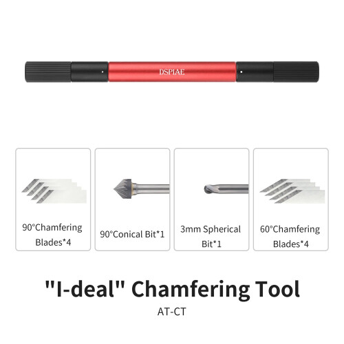 DSPIAE "I-deal" Plastic Chamfering Tool AT-CT 1