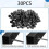 30 Degree Cable Railing Kit,1/8" Cable Railing Post Protector Sleeves for 1/8" 5/32" 3/16" Wire Rope, for Metal Posts 3
