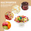 Supvox ceramic dessert bowl white smooth line 1 piece 1