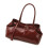Multifunctional PU Leather Shoulder Bag Top Handle Handbag-Red 1