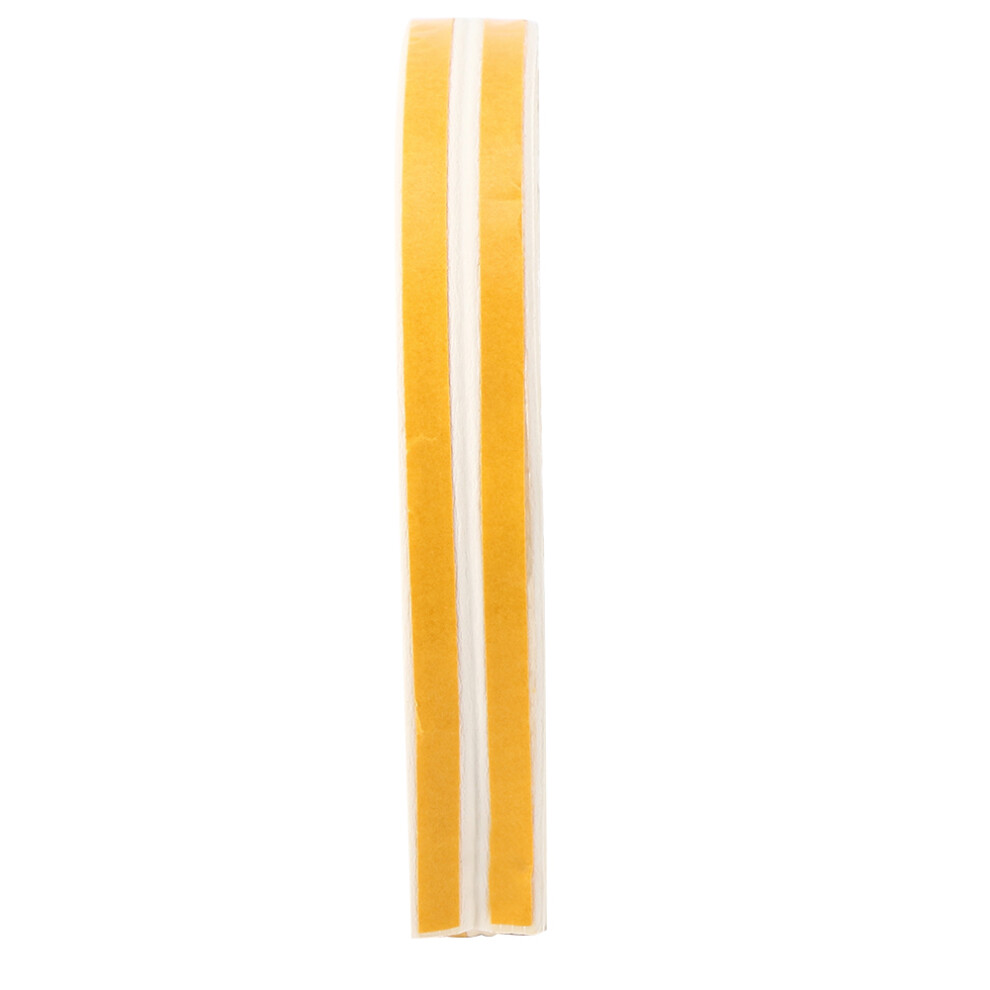 White 3Pcs 5M Door Window Weather Stripping Soundproof Sealing Strip 9X6mm 8421391991210