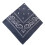 Grey paisley bandana head scarf double-sided large 1