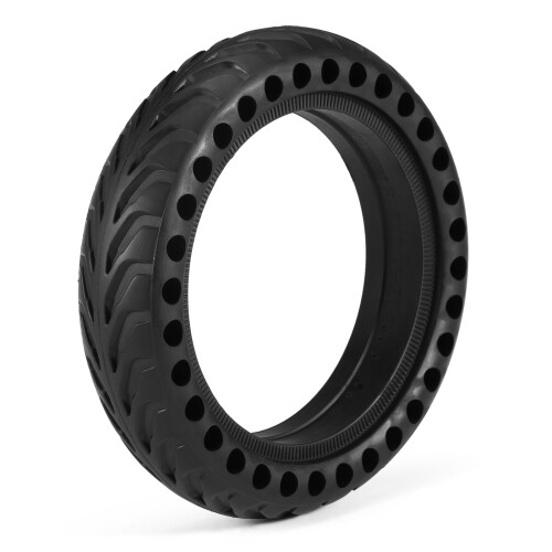 8.5 Inch Solid Rubber Honeycomb Tire for Electric Scooter, Black 2