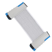 Retractable Portable Table Tennis Net 170x14cm Blue Gray