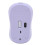 Wireless Bluetooth Mouse 3 DPI Adjustable Silent 300mAh Purple 14
