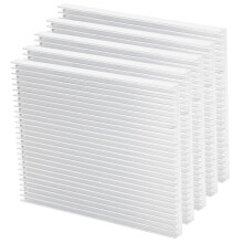 Aluminum CPU Heat Dissipaters 5 Pack Ultra Slim 100x80x7mm Cooling Parts AU