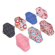 7pcs Reusable Bamboo Cloth Menstrual Pads, Washable, Soft & Skin-Friendly