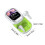 Wireless Earbuds with Smart LED Display, Touchscreen Charging Case & Sliding Design – Compatible with Bluetooth 3