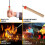 Espetinhos para assar marshmallow (pacote com 8) espetos telescópicos extensíveis de 32 polegadas para carne na fogueira 2